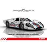 NSR Ford GT40 MK IV Martini Racing white #09 Analog /...