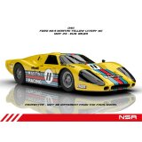 NSR Ford GT40 MK IV Martini Racing yellow #11 Analog /...