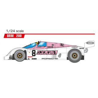 BRM Porsche 962CK Team Joest Racing 1000km FUJI 1989 #8...