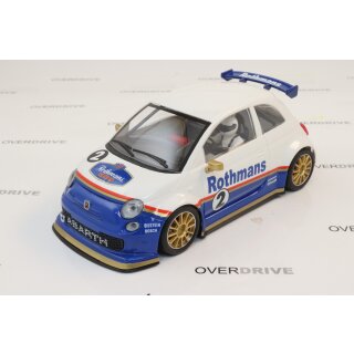 NSR Fiat Abarth 500 Rothmans #2 Analog / Carrera Digital 132