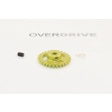 Slot.it Schrägzahnrad Alu 16.0mm für 2.38mm 28Z